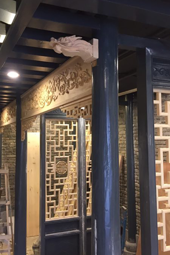 鳳王府火鍋店裝修項(xiàng)目施工報道